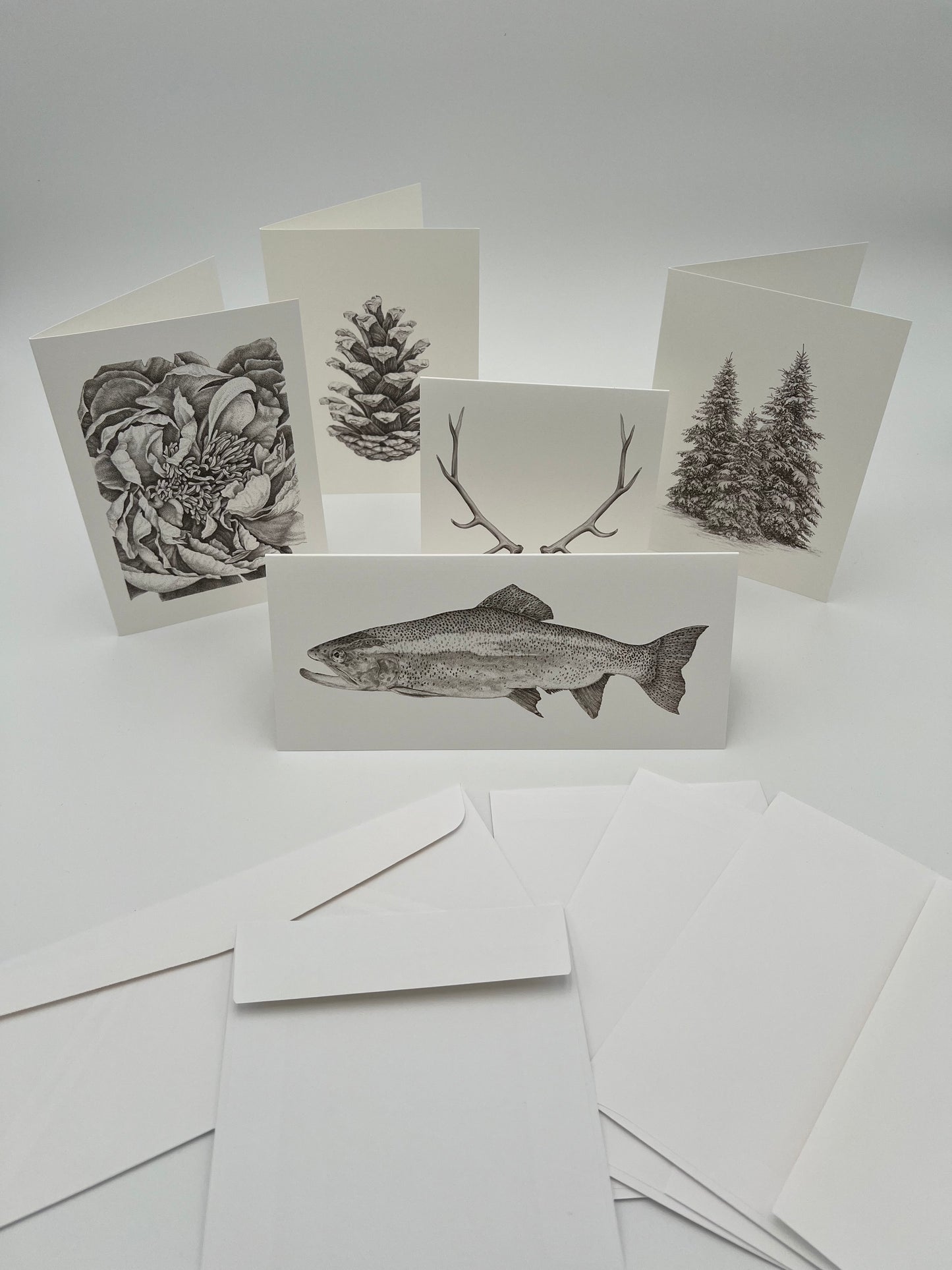 Combo pack of 5 cards, 1 of each