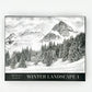 Winter Landscape I, Puzzle