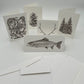 Combo pack of 5 cards, 1 of each
