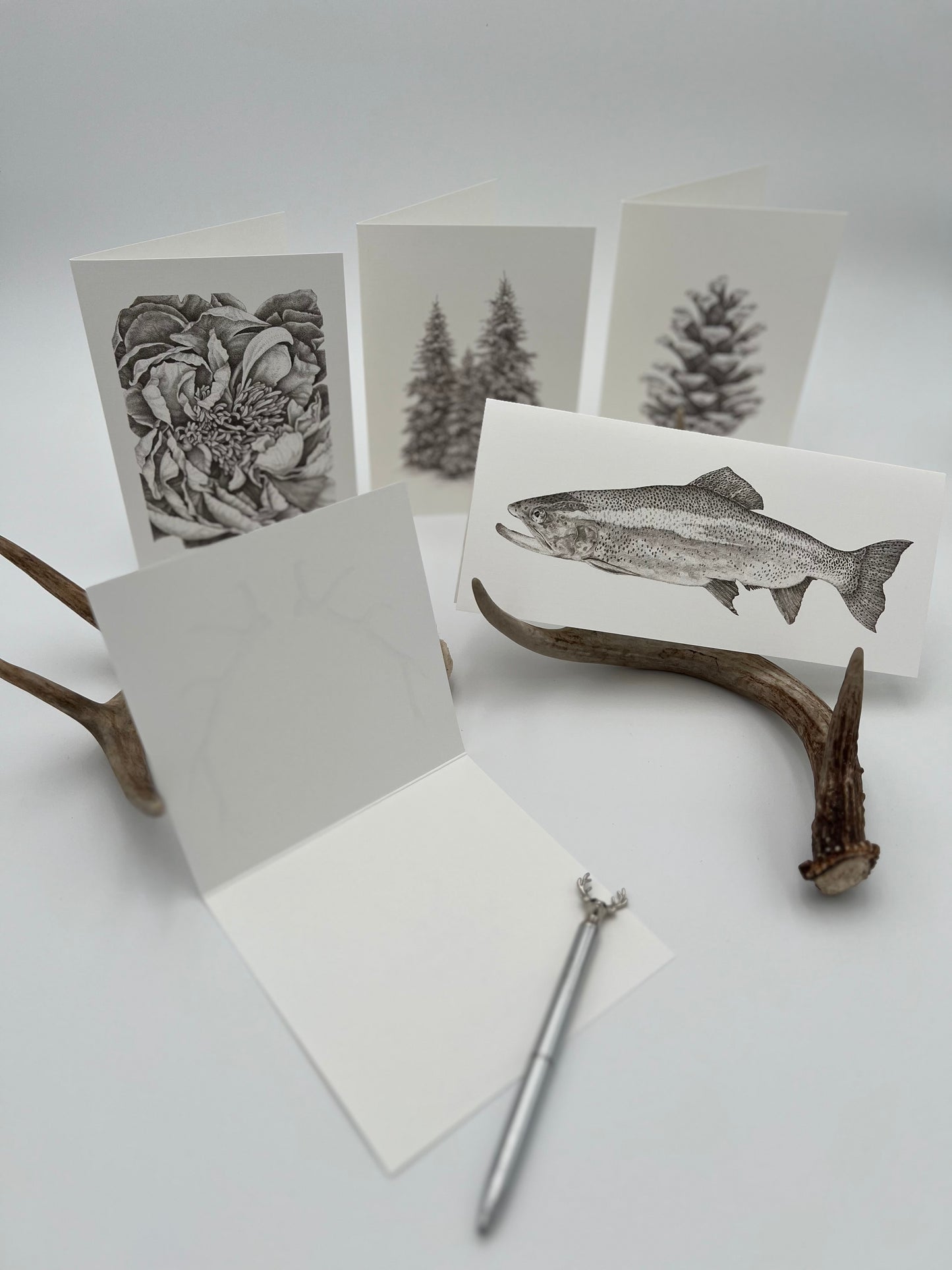 Combo pack of 5 cards, 1 of each
