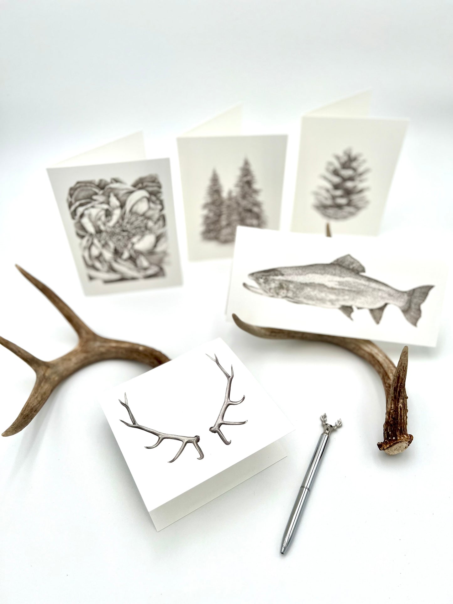 Combo pack of 5 cards, 1 of each