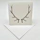 Antler Greeting Card