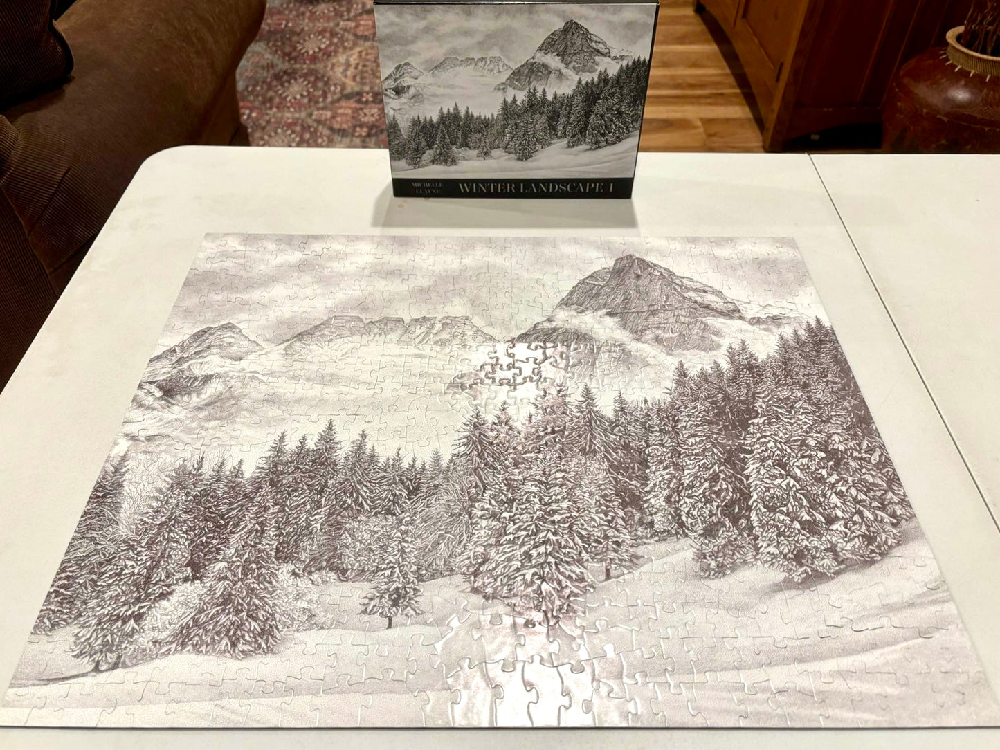 Winter Landscape I, Puzzle
