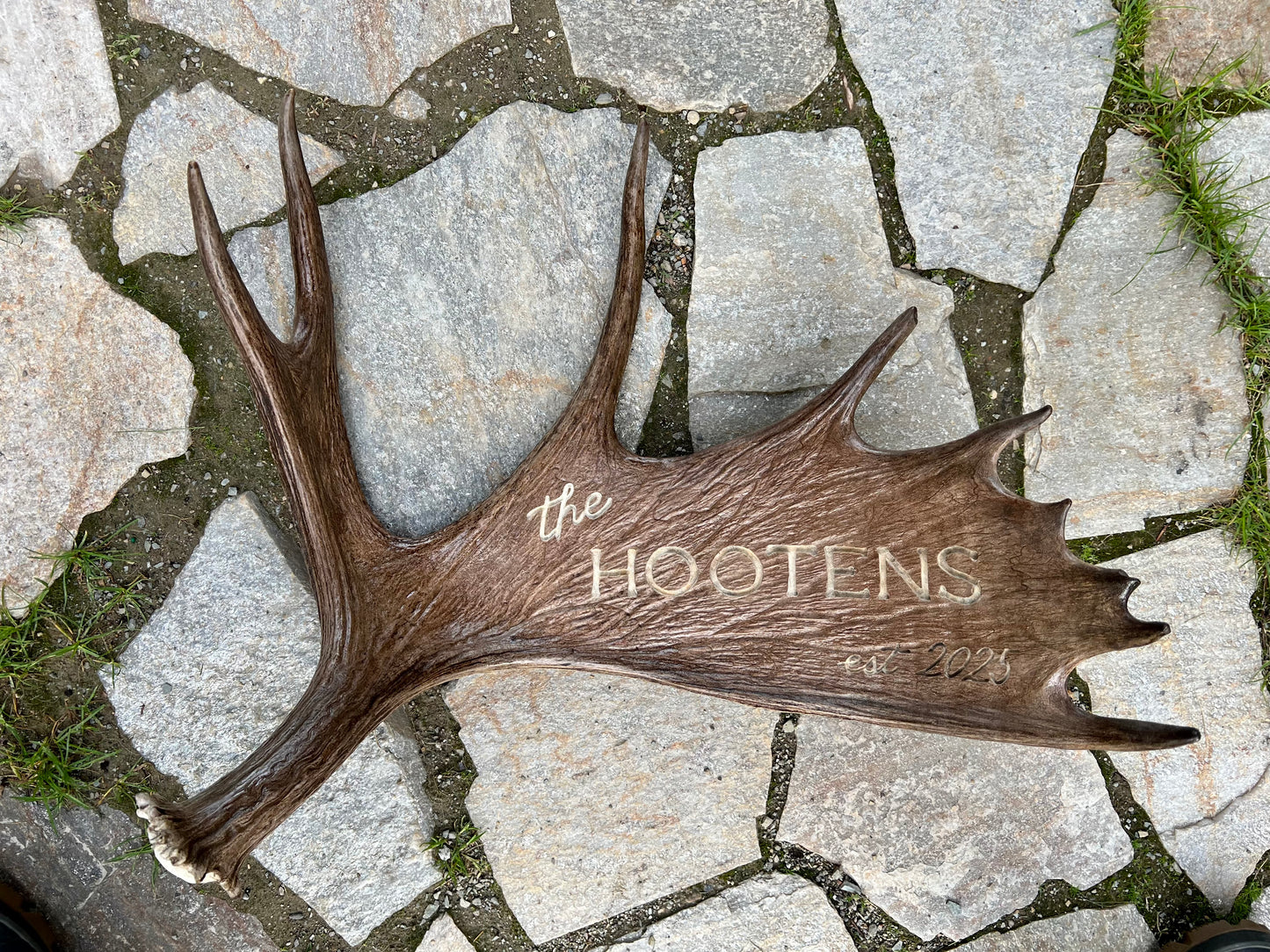 Custom Name Antler