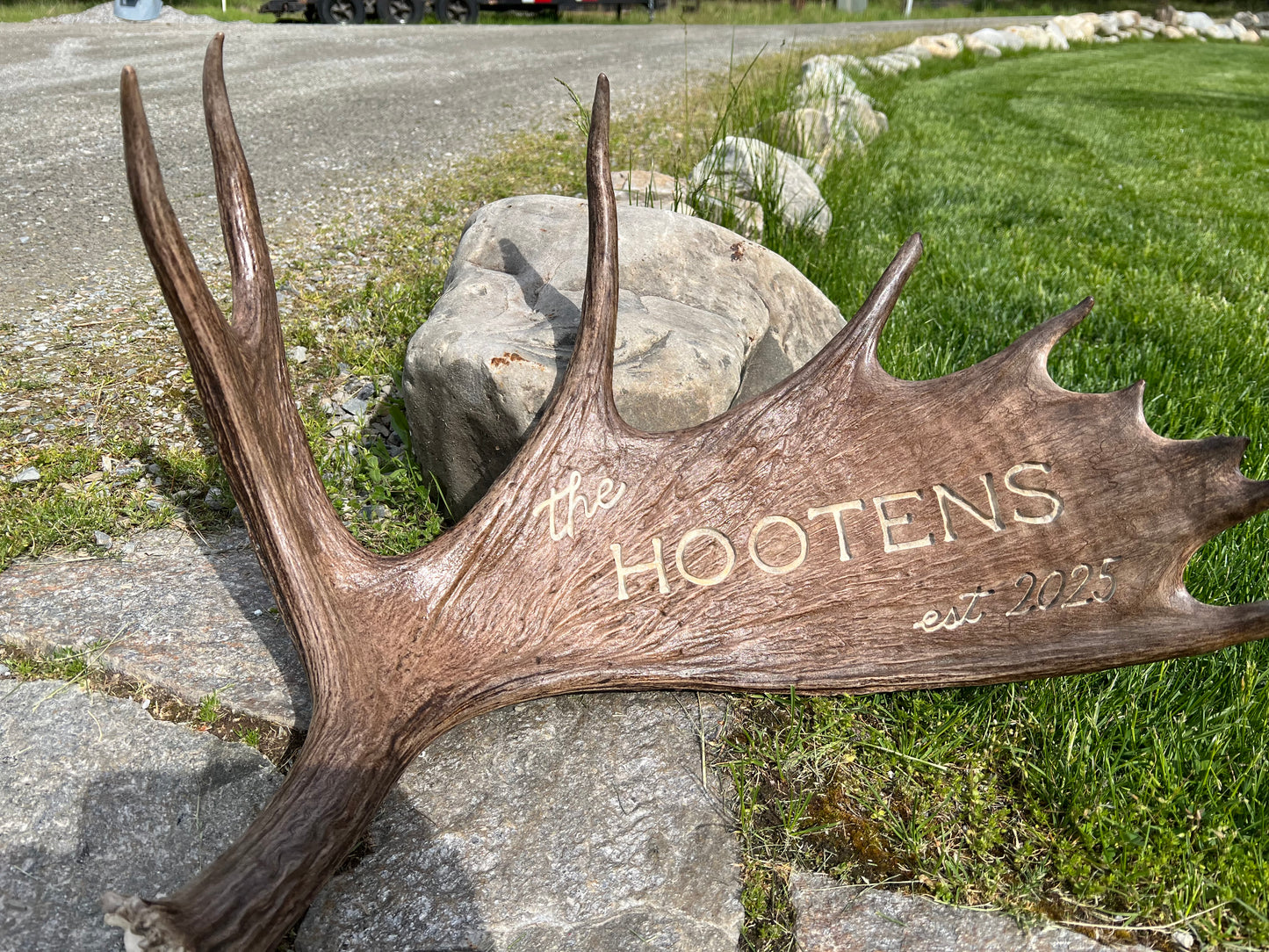Custom Name Antler
