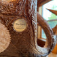 "The Catch" Carved Moose Antler, SOLD