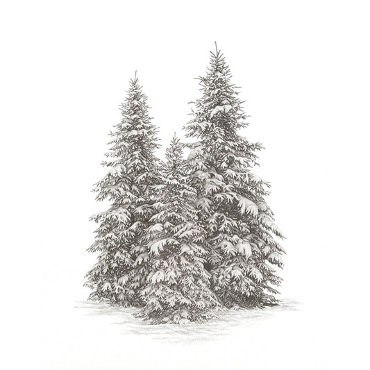 Winter Trees I original